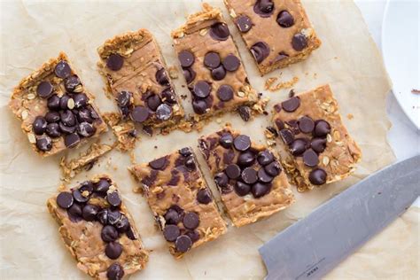 Easy Vegan Peanut Butter Oat Bars No Bake Refined Sugar Free And