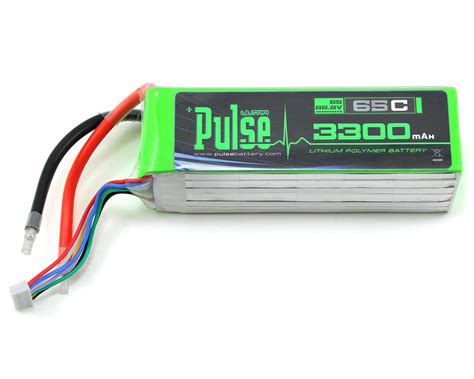 Pulse Ultra Power Series 6s Lipo Battery 65c 222v3300mah Plu65