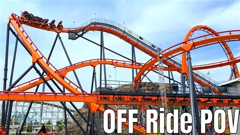 Firebird 4k Off Ride Pov Six Flags America Bowie Md Youtube