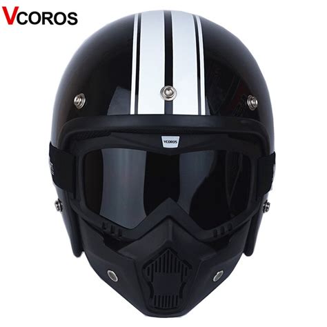Unfollow 3/4 motorcycle helmet to stop getting updates on your ebay feed. VCOROS 3/4 Open face vintage motorcycle helmet with ...