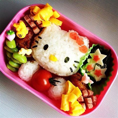 Hello Kitty Bento Box Japan Bento Recipes Food Cooking