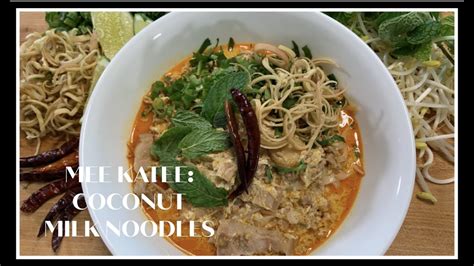 How To Make Mee Ka Tee Lao Coconut Milk Noodles House Of X Tia X Liz The Lender Lao Food