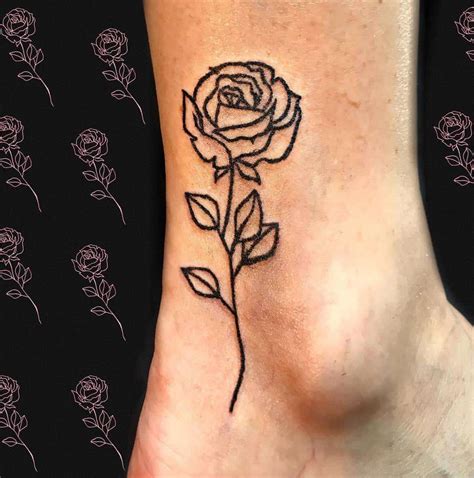 Top 51 Best Simple Rose Tattoo Ideas 2020 Inspiration Guide