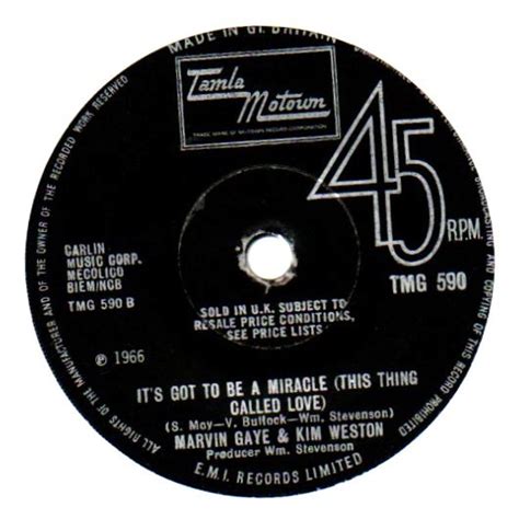 Vinyl Records Marvin Gaye Kim Weston It Takes Two Motown