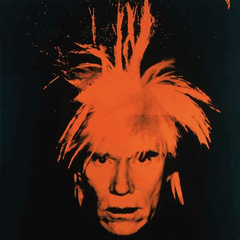 Andy Warhol Self Portrait What Do You See Andy Warhol Pop Art