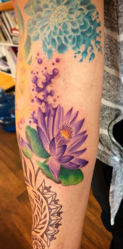 65 Spiritual Water Lily Tattoos Meanings And Ideas 2000 Daily