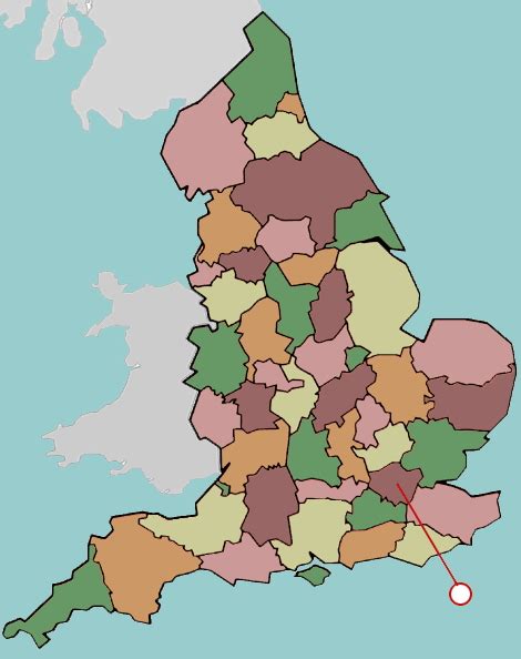 England Counties Counties Of England Lizard Point Mapas Interactivos