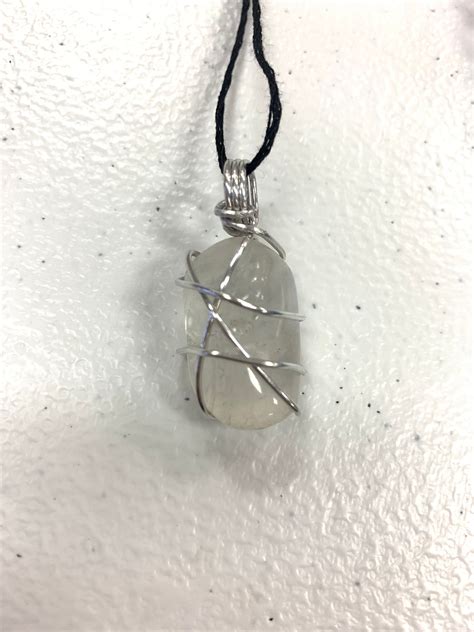 Wire Wrapped Crystal Pendants Wire Wrapped Jewelry Etsy