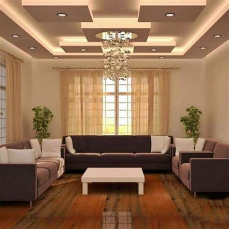 10 Modern Ceiling Designs For The Living Room Dream House