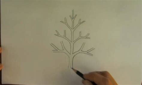 paso 2 para dibujar paisajes con arboles | Como Aprender A ...