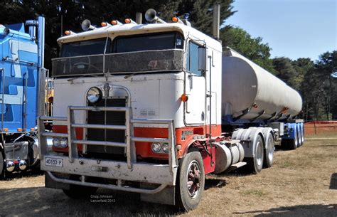Classic Cabover Kenworth And Tanker At Lancefield Secret Squirrel6