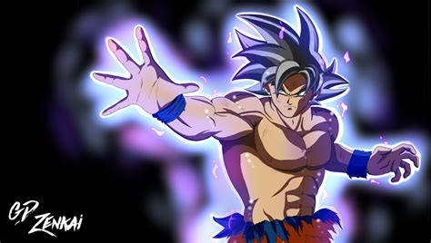 Ultra Instinct Omen Goku By Gd Zenkai On Deviantart