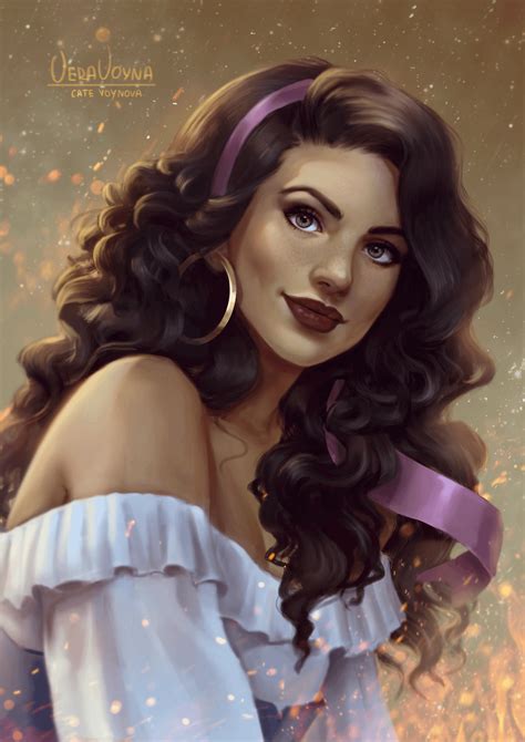 Esmeralda By Kate Voynova Rimaginarydisney