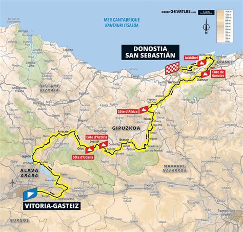 Tour De France Route And Stages PELAJARAN