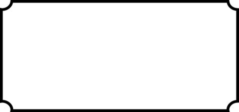 Blank Ticket Clip Art at Clker.com - vector clip art online, royalty