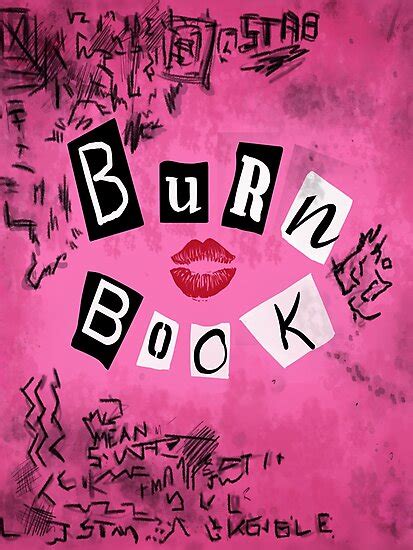 The Burn Book Photographic Print By Ellador Redbubble