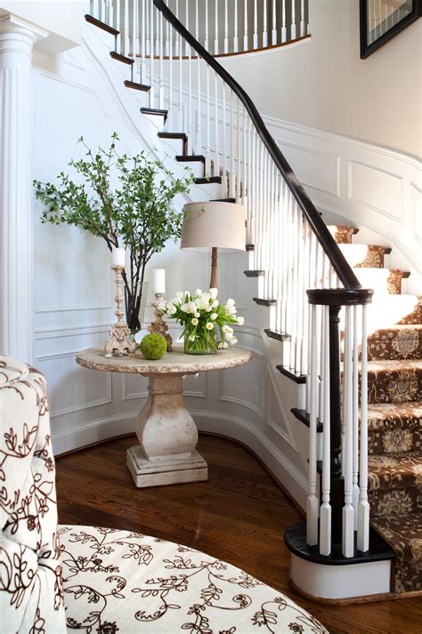 Making An Entrance Different Styles Using A Round Table Foyer Table