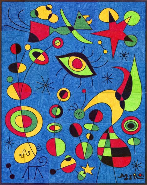 Joan Miro 1893 1983 Was A Spanish Artist Whose Work Is Often