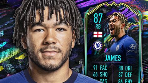 English Talent 87 Future Star Reece James Player Review Fifa 21 Ultimate Team Youtube
