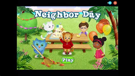 Daniel Tiger S Neighborhood Neighbor Day IOS Gameplay Playthrough App