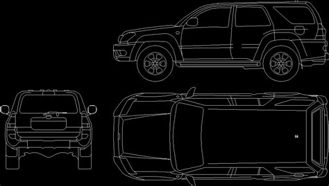 Toyota Car Views Dwg Block For Autocad • Designs Cad