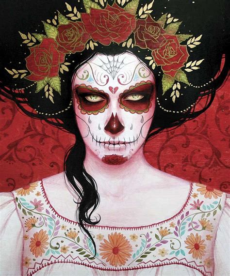 Day Of The Dead And Other Works Sylvia Ji Day Of The Dead Art