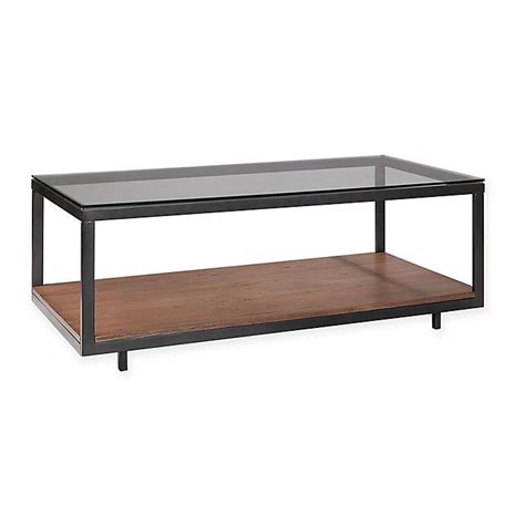 Madison Park Pratt Coffee Table In Ironwalnut Bed Bath And Beyond