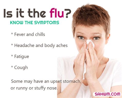 Cold symptoms are usually milder than the symptoms of flu. Is it the Flu?