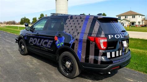 Brown Deer Police Unveils Thin Blue Line Squad