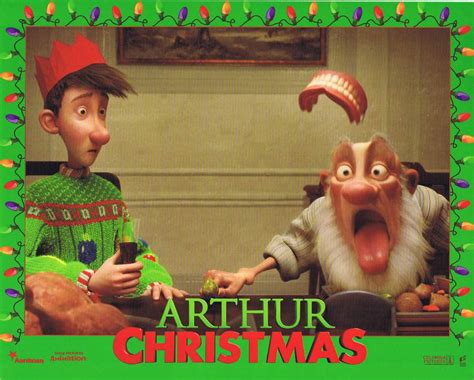 Arthur Christmas Original 8 X 10 Mini Lobby Card 8 Hugh Laurie Bill