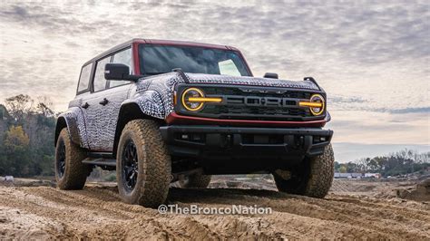 2023 Ford Bronco Raptor Tackles Off Road Course With Ease