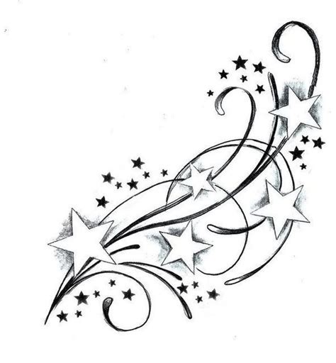 Heart Star Tattoo Designs Clipart Best