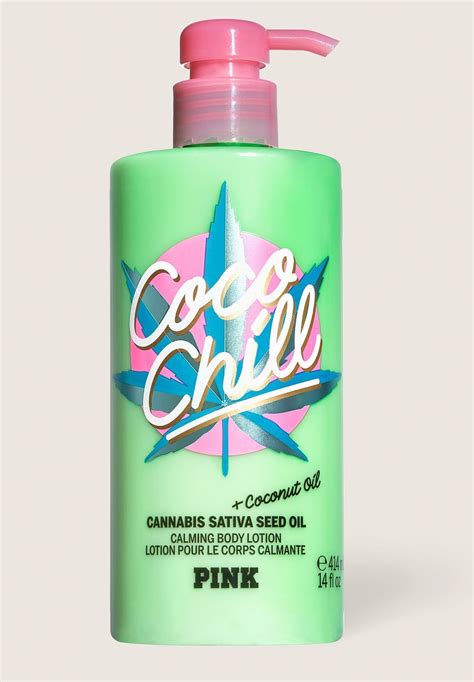 Victorias Secret Pink Coco Chill Calming Body Lotion With Cannabis