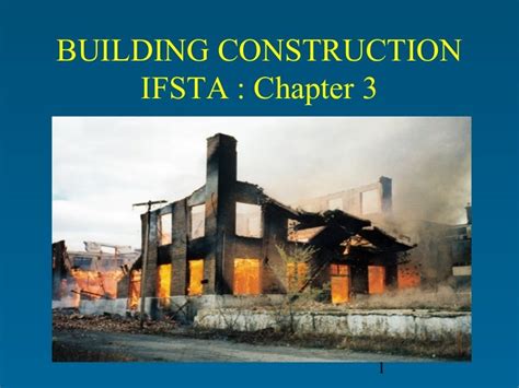 Fantastic 5 Types Of Building Construction For Firefighters Powerpoint