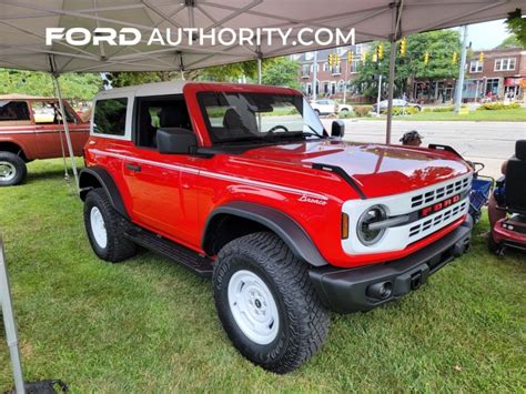 2023 Ford Bronco Two Door Heritage Edition Live Photo Gallery