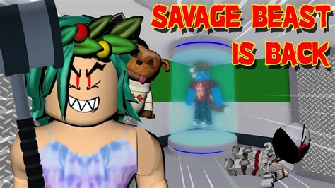 The Savage Beast Has Returned Roblox Flee The Facility Youtube