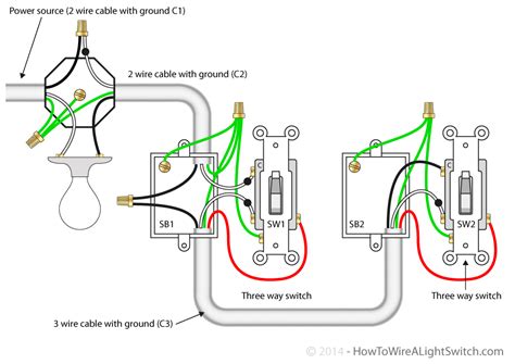 4 Way Switch Wiring Diagram Light Middle Paul Wired