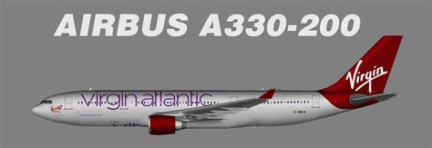 Virgin Atlantic Airbus A330 200 Juergens Paint Hangar Airbus