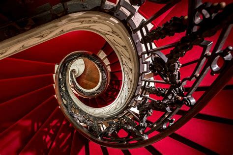 Find the perfect red staircase stock photos and editorial news pictures from getty images. red carpet spiral | Spiral, Red, Small staircase
