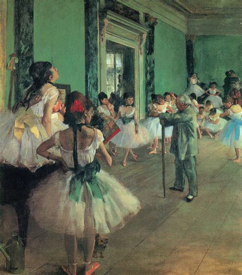 The Ballet Class Edgar Degas 1871 74 Camille Pissarro Edgar Degas