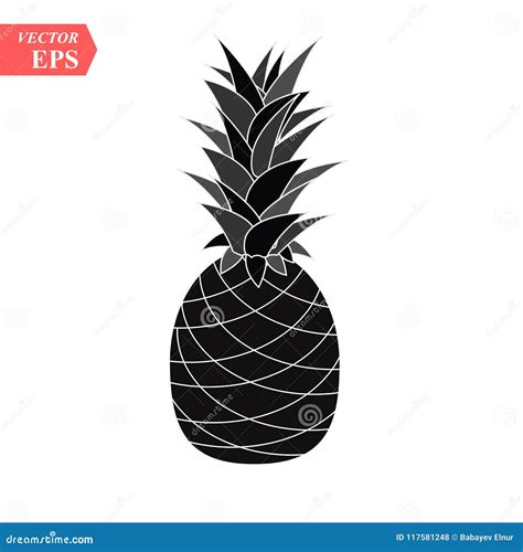 Pineapple Vitamin C Source Dietetic Vegetarian And Healthy Food
