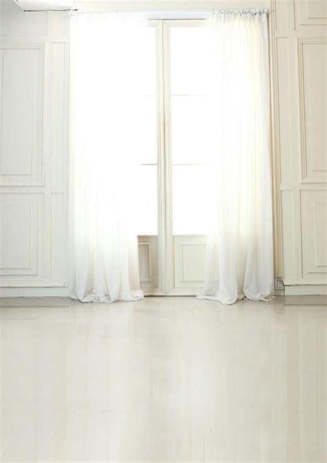 Indoor White Curtain Photography Wedding Backdrop Indoor Window