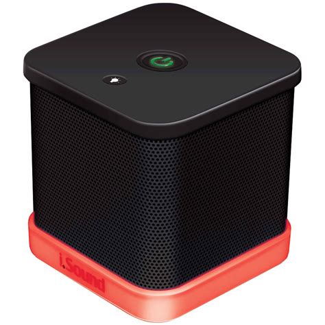 Isound Isound 6205 Iglowsound Cube Wired Portable Speaker Black