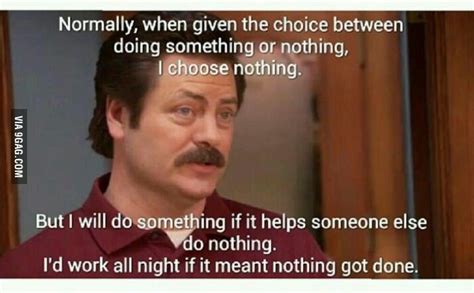 Ron swanson goes to washington d.c. Ron Swanson | Jokes pics, Funny pictures, Best funny images