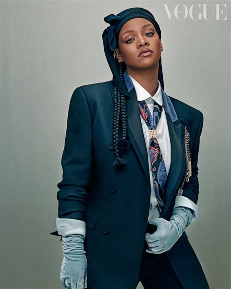Rihanna Covers Vogue Uk Magazine May 2020 Fashionsizzle