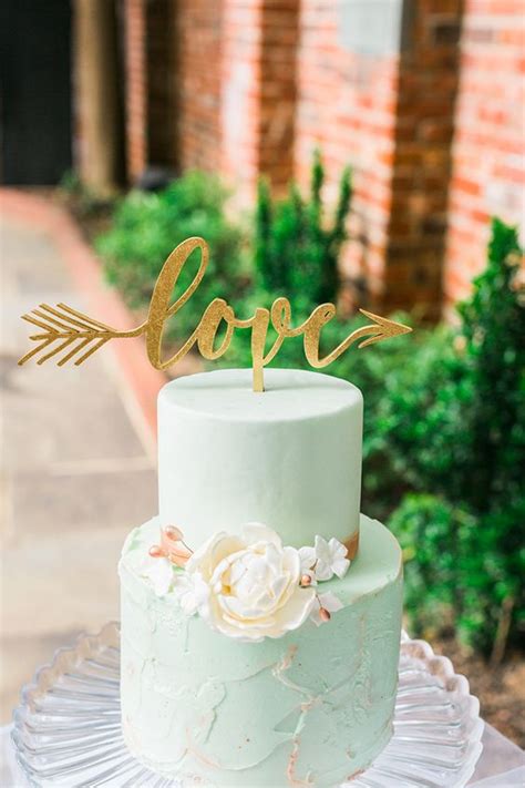 59 Gorgeous Green Wedding Cakes To Make A Statement Weddingomania