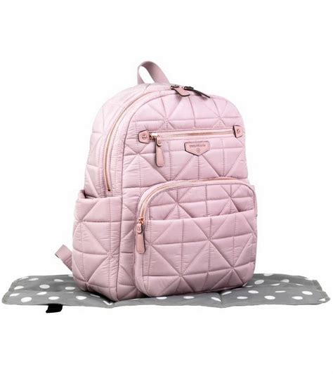Twelvelittle Companion Backpack Diaper Bag Blush Pink
