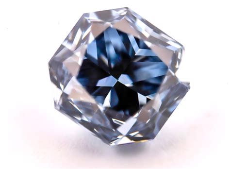 Blue Diamond 035ct Natural Loose Fancy Gray Blue Deep Color Gia