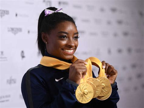 Simone Biles Becomes The Most Decorated Gymnast In World Championship History Npr