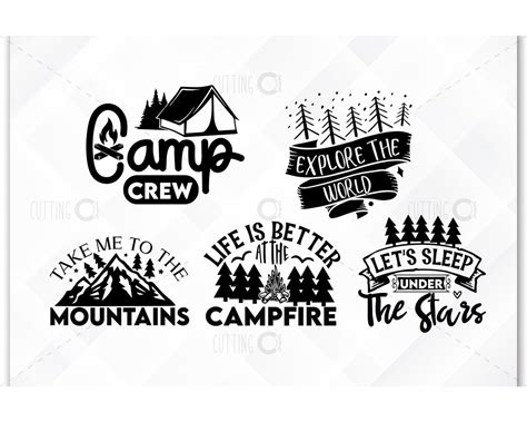 Camping Svg Bundle Happy Camper Svg Trailer Svg Camping Etsy